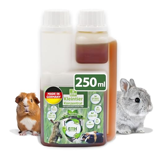 Eggersmann Uncle Pet Kleintier Konzentrat 250 ml – Ergänzungsfuttermittel für Kaninchen & Nager – Fermentierter Pflanzenauszug aus Kräutern – Flüssigkonzentrat zur Unterstützung des Immunsystems von UNCLE PET