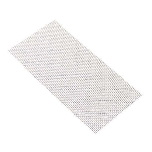 Edelstahl Gewebter Draht 12 Mesh Metall Mesh Stücke Blatt Ideal für Aquarienfische für Aquarium Wassermoos Aquarium Drahtgeflecht Edelstahl Mesh Drahtgeflecht Rolle Edelstahl Drahtgeflecht Aquatic von UNFAIRZQ