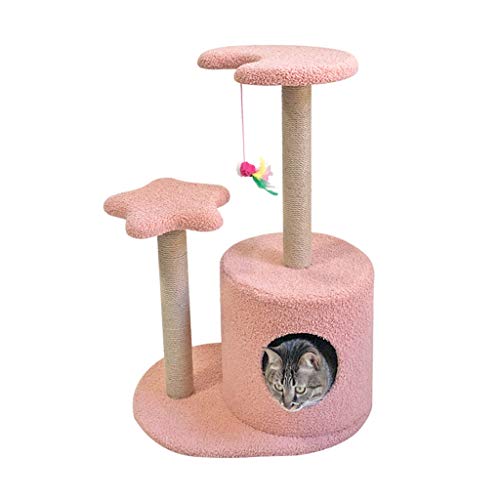 Katzen Baum Turm Tischlampe Katzen Klettergerüst Katzennest Kleine Katzen Baum Voll umwickelt Sisal Kratzbaum Katzen Möbel von UOHUFIDABFD