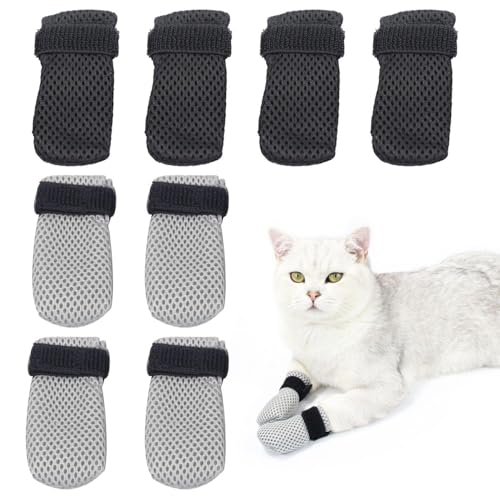 UOPJDD 8 Stücke Katzenfußabdeckung, Haustierversorgungen, Verstellbare Katzenklauenabdeckung, Kratzfeste Katzenklauenabdeckung, Badezubehör. UOPJDD 8 Stücke Katzenfußabdeckung, Haustierversorgungen, Verstellbare Katzenklauenabdeckung, Kratzfeste Katzenklauenabdeckung, Badezubehör. von UOPJDD