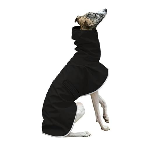 UOSIA Hund Warme Jacke Wasserdichte Whippet Mantel Winter Einstellbare Windhund Kleidung Winter Warme Fleece Kleidung Italienischen Windhund Kleidung von UOSIA