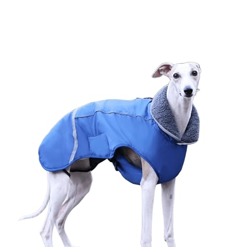UOSIA Hund Wintermantel Mit Fleece Futter Winddichte Schildkröte Hals Kaltes Wetter Mäntel Für Italienische Greyhound Whippets, Verstellbare Quick-Release-Schnalle Für Mittlere/Große Hunde UOSIA Hund Wintermantel Mit Fleece Futter Winddichte Schildkröte Hals Kaltes Wetter Mäntel Für Italienische Greyhound Whippets, Verstellbare Quick-Release-Schnalle Für Mittlere/Große Hunde von UOSIA