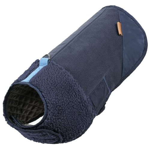 UOSIA Warme Fleece Hunde Mäntel Für Mittlere Hunde Verstellbare Whippet Haustier Winterjacke Mantel Mit Pelzigem Kragen Winddichte UOSIA Warme Fleece Hunde Mäntel Für Mittlere Hunde Verstellbare Whippet Haustier Winterjacke Mantel Mit Pelzigem Kragen Winddichte von UOSIA