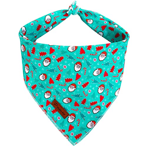 UP URARA PUP Weihnachten Hund Bandana, Weihnachten Dreieck Bid Schal für Kleine Mittlere Hunde, Baumwolle Hund Bandana, Niedlich Winter Welpe Weihnachten Bandana von UP URARA PUP