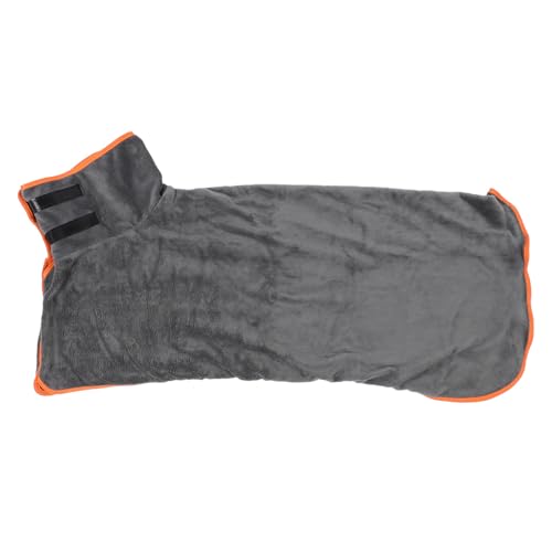 UPALDHOU Hundebademantel, Schnell Trocknender Hundemantel, Super Saugfähige Hundehandtücher Zum Trocknen von Hunden (XL) von UPALDHOU