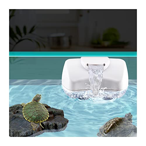 UPETTOOLS Schildkrötenfilter Aquarium Innenfilter Niedriges Wasser für Reptilien, Amphibien, Frosch, Buntbarsche, Molch von UPETTOOLS