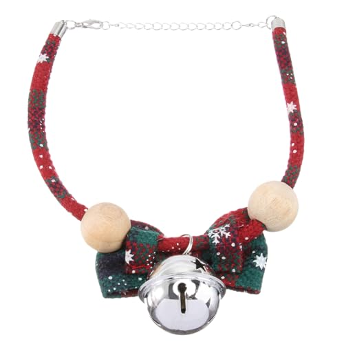 UPKOCH 1Stück Haustierhalsband Mit Weihnachtsmotiv Verstellbare Dekokette Für Katzen Material Glocke Für Welpen Und Kleine UPKOCH 1Stück Haustierhalsband Mit Weihnachtsmotiv Verstellbare Dekokette Für Katzen Material Glocke Für Welpen Und Kleine von UPKOCH