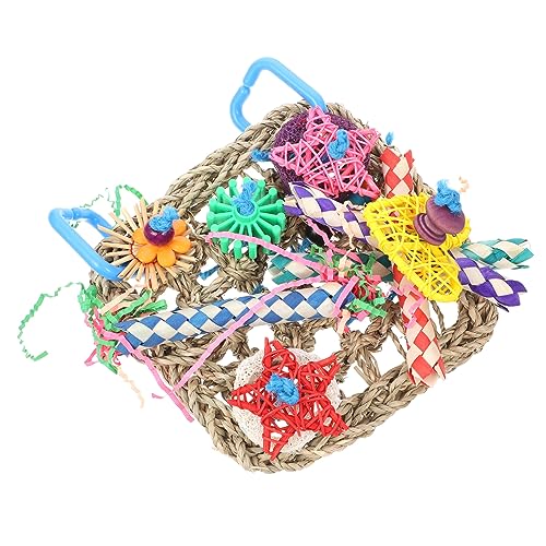 UPKOCH Papageien-beißspielzeug Aus Sicherem Material Als Haustierspielzeug Kompakt Und Leicht Für Vogel-hängespielzeug Im Käfig Zum Beißen Und Spielen Für Papageien Und Andere Vögel UPKOCH Papageien-beißspielzeug Aus Sicherem Material Als Haustierspielzeug Kompakt Und Leicht Für Vogel-hängespielzeug Im Käfig Zum Beißen Und Spielen Für Papageien Und Andere Vögel von UPKOCH