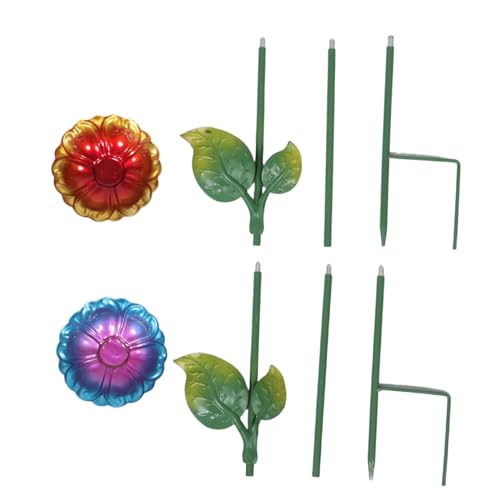 UPKOCH 2 Stück Teiliges Vogelbad mit Metallpfahl Blumendesign Freistehende Vogeltränke für Garten Balkon Rasen Wetterfeste Futter und Wasserschale für Wildvögel im Außenbereich UPKOCH 2 Stück Teiliges Vogelbad mit Metallpfahl Blumendesign Freistehende Vogeltränke für Garten Balkon Rasen Wetterfeste Futter und Wasserschale für Wildvögel im Außenbereich von UPKOCH