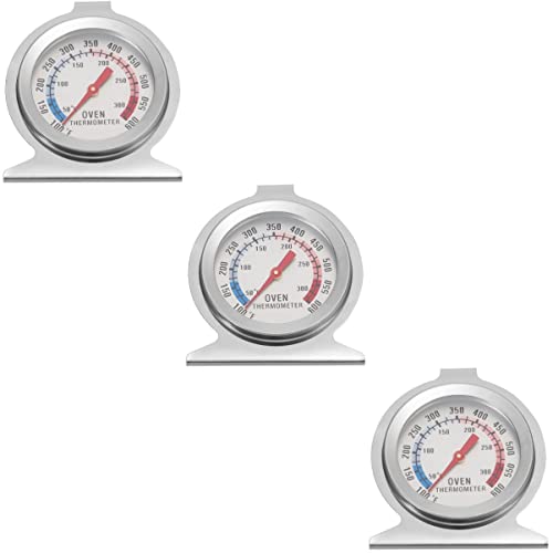 UPKOCH 3st Thermometer Ofentemperaturmesser Backen Raucher Temperaturmesser Temperaturfühler Für Fleisch Küche Temperaturanzeige Für Fleisch Essen Öl Indikator Rostfreier Stahl Grill von UPKOCH