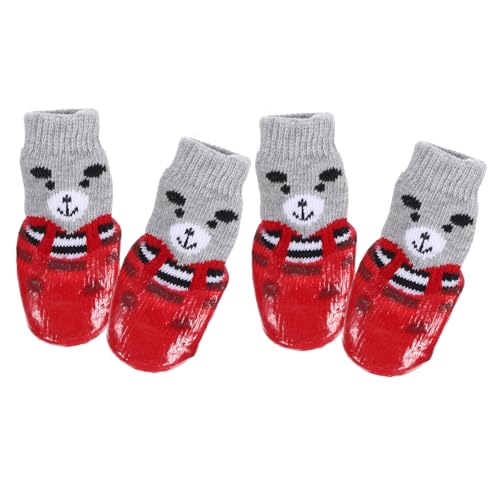 UPKOCH 4 Stück wasserdichte Haustierschuhe Und Socken Hundepfotenpolster Hundestiefel Für Hartholzböden Haustierschuhe Hundetraktionssocken Für Ältere Hunde Pfotenpolster Für Hunde UPKOCH 4 Stück wasserdichte Haustierschuhe Und Socken Hundepfotenpolster Hundestiefel Für Hartholzböden Haustierschuhe Hundetraktionssocken Für Ältere Hunde Pfotenpolster Für Hunde von UPKOCH