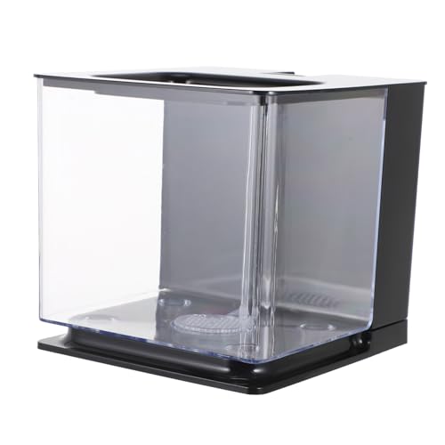 UPKOCH Aquarium mit Selbstreinigung Transparenter Fischtank für Zucht für Kleine Fische Garnelen und DIY Landschaften Platzsparendes Design UPKOCH Aquarium mit Selbstreinigung Transparenter Fischtank für Zucht für Kleine Fische Garnelen und DIY Landschaften Platzsparendes Design von UPKOCH