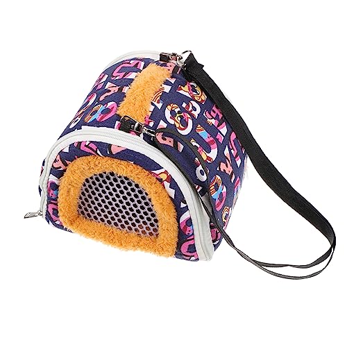 UPKOCH Atmungsaktive Hamster Transporttasche mit Verstellbaren Schultergurten Tragbare Kleintier Tasche für Meerschweinchen Ratten und Hamster für Ausflüge Camping und Reisen UPKOCH Atmungsaktive Hamster Transporttasche mit Verstellbaren Schultergurten Tragbare Kleintier Tasche für Meerschweinchen Ratten und Hamster für Ausflüge Camping und Reisen von UPKOCH