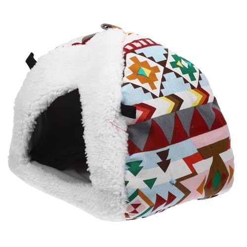 UPKOCH Hamster Hängematte für Kleintiere Warmes Schlafhaus aus Großes Hamsterversteck mit Atmungsaktivem Design für Hamster Ratten und Chinchillas im Winter UPKOCH Hamster Hängematte für Kleintiere Warmes Schlafhaus aus Großes Hamsterversteck mit Atmungsaktivem Design für Hamster Ratten und Chinchillas im Winter von UPKOCH