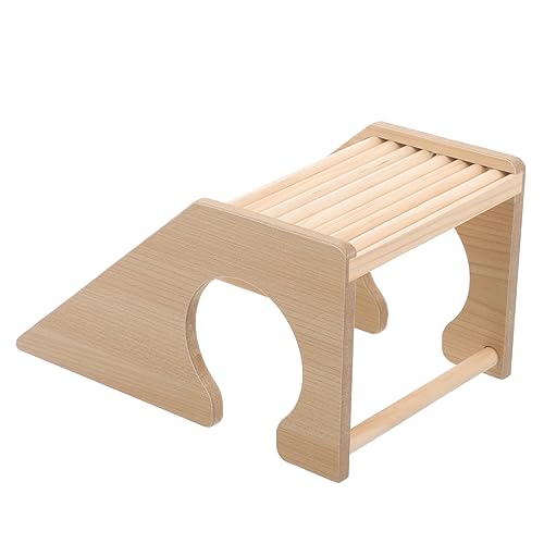 UPKOCH Hamsterleiter Aus Holz Für Kleintiere Hamster Rennmäuse Mäuse Spielzeug Hamsterkäfig Zubehör Natürliche Und Sichere Materialien Multifunktionales Kletter Und UPKOCH Hamsterleiter Aus Holz Für Kleintiere Hamster Rennmäuse Mäuse Spielzeug Hamsterkäfig Zubehör Natürliche Und Sichere Materialien Multifunktionales Kletter Und von UPKOCH