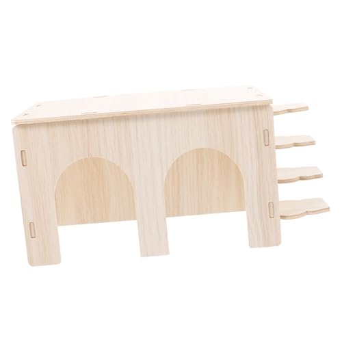 UPKOCH Hamsterversteck aus Holz Rampe Gemütliches Rattenhaus für Kleintiere Sicheres und Komfortables Nest für Hamster und Meerschweinchen Exquisites Design UPKOCH Hamsterversteck aus Holz Rampe Gemütliches Rattenhaus für Kleintiere Sicheres und Komfortables Nest für Hamster und Meerschweinchen Exquisites Design von UPKOCH