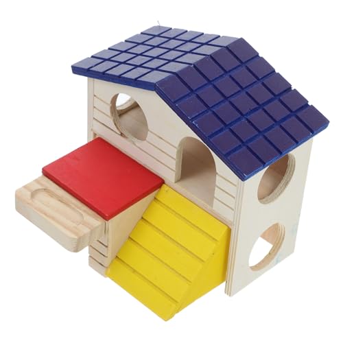 UPKOCH Kaninchenversteck Hamsterplattform Aus Holz Chinchillahaus Mit Dach Hamsterkäfigzubehör Spielzeug Für Kleine Haustiere Hamsterverstecke Zum Klettern Und Erkunden UPKOCH Kaninchenversteck Hamsterplattform Aus Holz Chinchillahaus Mit Dach Hamsterkäfigzubehör Spielzeug Für Kleine Haustiere Hamsterverstecke Zum Klettern Und Erkunden von UPKOCH