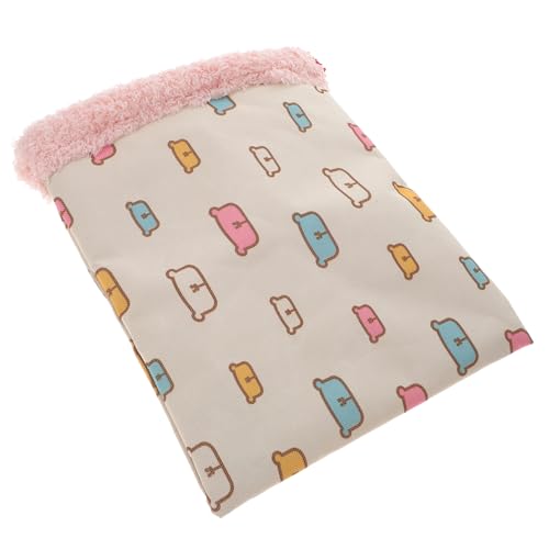 UPKOCH Haustier Schlafsack für Kleine Warmes Nest für Hamster Ratten Weiche Wickeldecke Tragbar Gemütlich Zufällige für Sofa Auto UPKOCH Haustier Schlafsack für Kleine Warmes Nest für Hamster Ratten Weiche Wickeldecke Tragbar Gemütlich Zufällige für Sofa Auto von UPKOCH