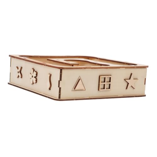 UPKOCH Holz Hamster Labyrinth Kleines Labyrinth zum Erkunden Beißfestes Langlebiges Kauspielzeug für Zwerghamster Kompakt und Platzsparend als Hamsterversteck und Aktivitätsspielzeug UPKOCH Holz Hamster Labyrinth Kleines Labyrinth zum Erkunden Beißfestes Langlebiges Kauspielzeug für Zwerghamster Kompakt und Platzsparend als Hamsterversteck und Aktivitätsspielzeug von UPKOCH