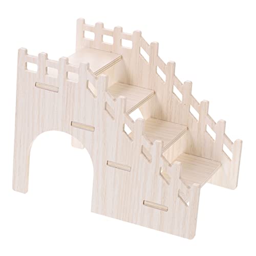 UPKOCH Holzleiter Für Hamsterkäfig Kletterbrett Spielzeug Für Kleine Haustiere Geeignet Für Hamster Rennmäuse Mäuse Papageien Aus Robustem Holzmaterial Langlebig Und Sicher UPKOCH Holzleiter Für Hamsterkäfig Kletterbrett Spielzeug Für Kleine Haustiere Geeignet Für Hamster Rennmäuse Mäuse Papageien Aus Robustem Holzmaterial Langlebig Und Sicher von UPKOCH