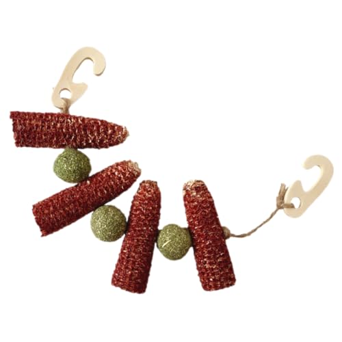 UPKOCH Kaninchen Kauspielzeug für Kleintiere Heu Sticks Hängespielzeug für Chinchillas Meerschweinchen Hamster Strapazierfähiges und Gesundes Spielzeug mit Gras und Maiskern UPKOCH Kaninchen Kauspielzeug für Kleintiere Heu Sticks Hängespielzeug für Chinchillas Meerschweinchen Hamster Strapazierfähiges und Gesundes Spielzeug mit Gras und Maiskern von UPKOCH