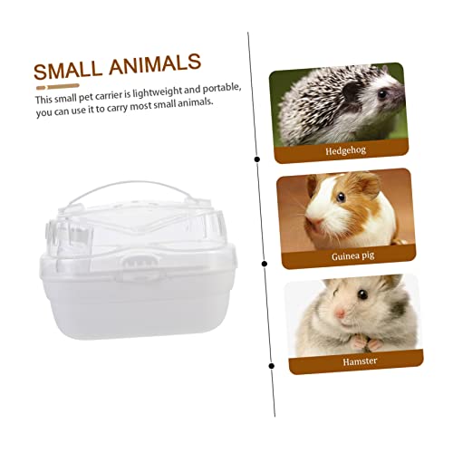 UPKOCH Kleintier Transportbox Atmungsaktiv für Hamster Chinchilla Meerschweinchen Outdoor Reise Käfig Tragebox für Kleine Haustiere Geeignet UPKOCH Kleintier Transportbox Atmungsaktiv für Hamster Chinchilla Meerschweinchen Outdoor Reise Käfig Tragebox für Kleine Haustiere Geeignet von UPKOCH