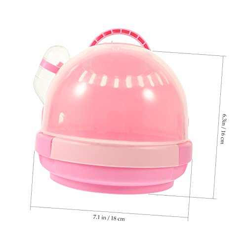 UPKOCH Tragbarer Kleintierkäfig mit Griff Transparenter Atmungsaktiver Hamster Tragetasche für Outdoor Reisen Leichtes Reisegehege für Zwerghamster und Kleine Haustiere Kompakte Sicherer UPKOCH Tragbarer Kleintierkäfig mit Griff Transparenter Atmungsaktiver Hamster Tragetasche für Outdoor Reisen Leichtes Reisegehege für Zwerghamster und Kleine Haustiere Kompakte Sicherer von UPKOCH