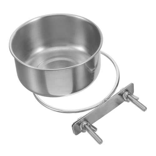 UPKOCH Vogelfutternapf mit Klemmhalter für Sittiche Nymphensittiche Papageien Hygienisch Reinigen Sicher für Haustiere Futter und Wassernapf UPKOCH Vogelfutternapf mit Klemmhalter für Sittiche Nymphensittiche Papageien Hygienisch Reinigen Sicher für Haustiere Futter und Wassernapf von UPKOCH