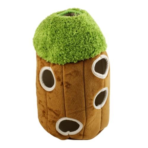 URFDCAD Hide and Seek for Dogs Puppy Toys Plush Squeaking Tree Hole Dog Puzzle Search Hide and Seek Toy Pet Supplies Toys for Pets Cave Dog Toys Tree Plush Squeaking Tree Hole von URFDCAD