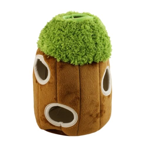 URFDCAD Hide and Seek for Dogs Puppy Toys Plush Squeaking Tree Hole Dog Puzzle Search Hide and Seek Toy Pet Supplies Toys for Pets Cave Dog Toys Tree Plush Squeaking Tree Hole von URFDCAD