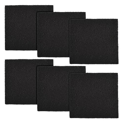 USEAMIE 6 Pack Katzenklo Kohlefilter Ersatz Kohle Geruchsfilter 6Inch x 6,5Inch Haube Katzenklo und Pfannen von USEAMIE