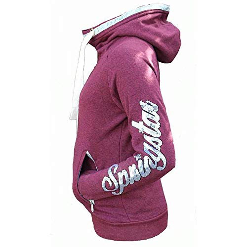 USG 21700072-141-302 "Jasmin" Hoodie, Burgund, Größe: XS von USG