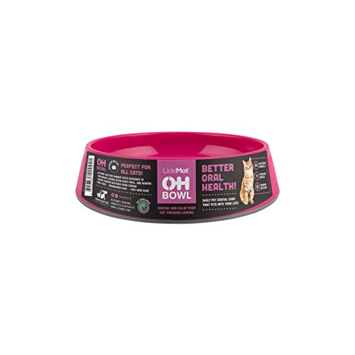 USWT Oh Bowl OB6001PK Fresh Breath Katzennapf, Pink, Einheitsgröße von USWT