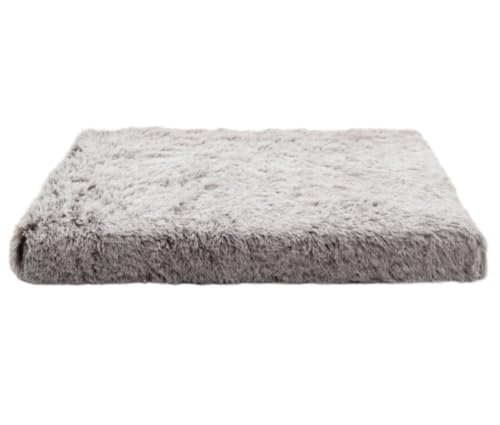 Hundebett Hundekorb Katzenbett Hundekörbchen Großes Hundebett für mittelgroße und extra große Hunde. Haustierbettmatte mit abnehmbarem Bezug aus rosafarbenem Plüsch Haustierbett Hundesofa ( Color : A von UTOQIA