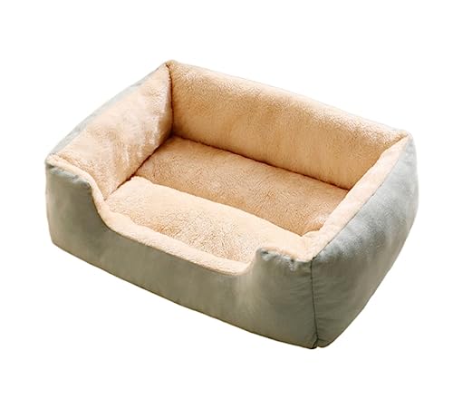 Hundebett Hundekorb Katzenbett Hundekörbchen Haustierbett Für Katzen Und Kleine Mittelgroße Hunde, Welpen, Superweiches Plüsch-Haustiernest, Schlafsack, Hauskissenmatte Haustierbett Hundesofa ( Color von UTOQIA