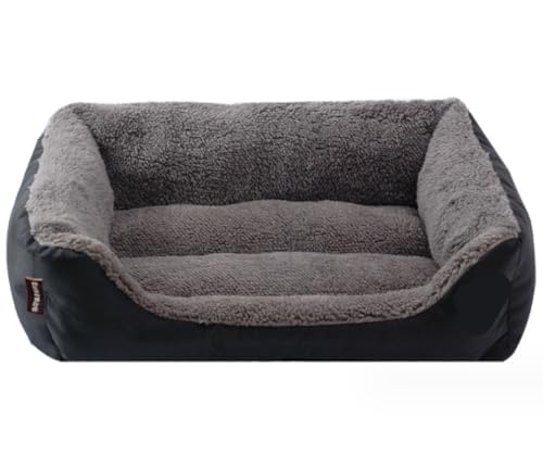 Hundebett Hundekorb Katzenbett Hundekörbchen Haustierbett für große Hunde, orthopädisches Hundebett, Schaumstoffsofa mit abnehmbarem, maschinenwaschbarem Bezug Haustierbett Hundesofa ( Color : C , Siz von UTOQIA