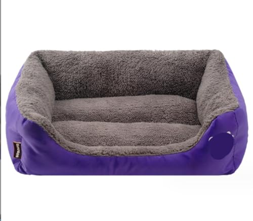 Hundebett Hundekorb Katzenbett Hundekörbchen Haustierbett für große Hunde, orthopädisches Hundebett, Schaumstoffsofa mit abnehmbarem, maschinenwaschbarem Bezug Haustierbett Hundesofa ( Color : E , Siz von UTOQIA