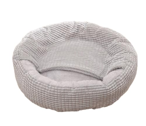 Hundebett Hundekorb Katzenbett Hundekörbchen Hundebett für kleine und mittelgroße Hunde, schlafendes Welpenbett, waschbar, beruhigende Katzenbetten für Hauskatzen Haustierbett Hundesofa ( Color : B , von UTOQIA