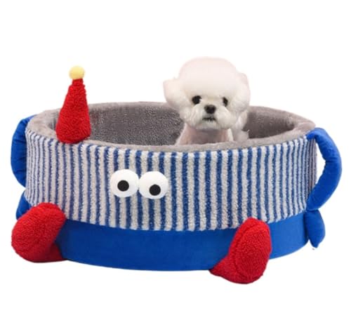 Hundebett Hundekorb Katzenbett Hundekörbchen Orthopädisches Haustierbett für große und mittelgroße kleine Hunde, abnehmbarer und waschbarer Bezug Haustierbett Hundesofa ( Color : A , Size : 40*40*18cm von UTOQIA