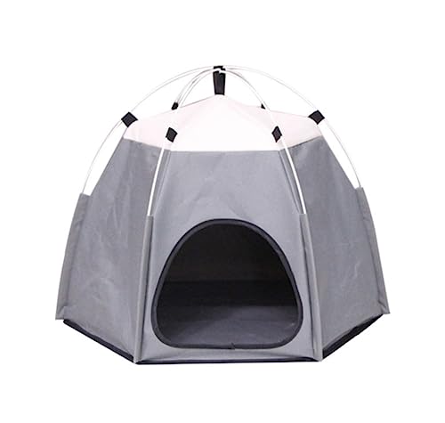 Hundebett Hundekorb Katzenbett Hundekörbchen Wasserdichtes Oxford-Haustierzelt, Haus, Hundekatze, Spielbett, Matte, Tragbar, Faltbar, Zwingerbett Für Universelle Hundereisen Haustierbett Hundesofa ( C von UTOQIA