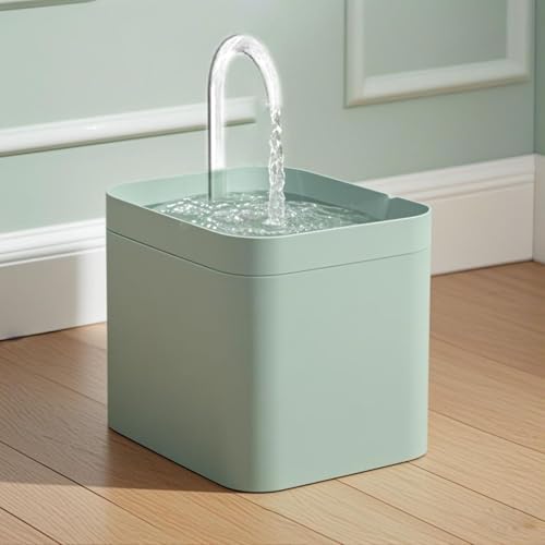UUE Katzenbrunnen, 1,5L Trinkbrunnen für Katze, Super Silent Katzen Trinkbrunnen, Wasserbrunnen für Katzen, Automatisch Katzentrinkbrunnen, Trinkbrunnen Katze, Katzen Brunnen - für Mehrere Haustiere UUE Katzenbrunnen, 1,5L Trinkbrunnen für Katze, Super Silent Katzen Trinkbrunnen, Wasserbrunnen für Katzen, Automatisch Katzentrinkbrunnen, Trinkbrunnen Katze, Katzen Brunnen - für Mehrere Haustiere von UUE