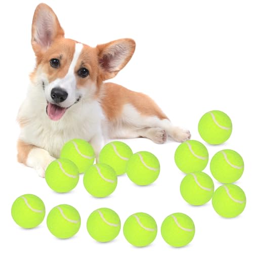Ubistar 5,1 cm Tennisball-Wurf-Maschine für automatischen Ballwerfer, perfekt für kleine Hunde, für drinnen und draußen, nur 12 Packungen von Ubistar
