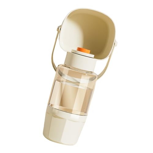 Ubxvamm Haustier Wasserflasche Schüssel Wasserbehälter Go Out Outdoor Trinkbecher 550ml Trinkspender Wasserbehälter von Ubxvamm