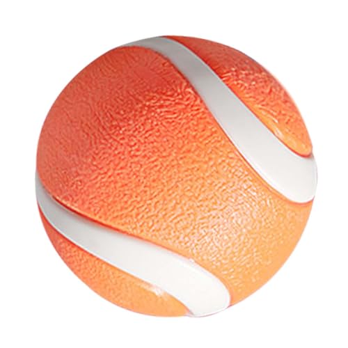 Uhngw Ballspielzeug für Hunde,Hundespielzeugball - Hunde-Apportierball-Spielzeug | Fun Pet Supplies Solider elastischer Ball, Kauspielzeug für Hunde, geistig stimulierendes Spielzeug für große, von Uhngw