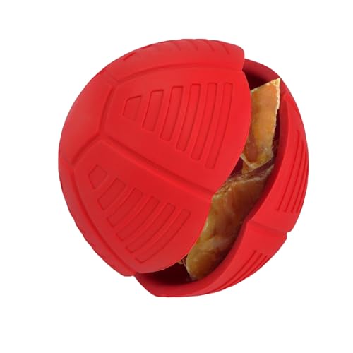 Uhngw Interaktiver Hundeball | Leckerbisspielzeug Mit Futterautomat,Interaktives Trainingsspielzeug, Futterspender & Anti-Langeweile Zubehör Für Hunde Uhngw Interaktiver Hundeball | Leckerbisspielzeug Mit Futterautomat,Interaktives Trainingsspielzeug, Futterspender & Anti-Langeweile Zubehör Für Hunde von Uhngw
