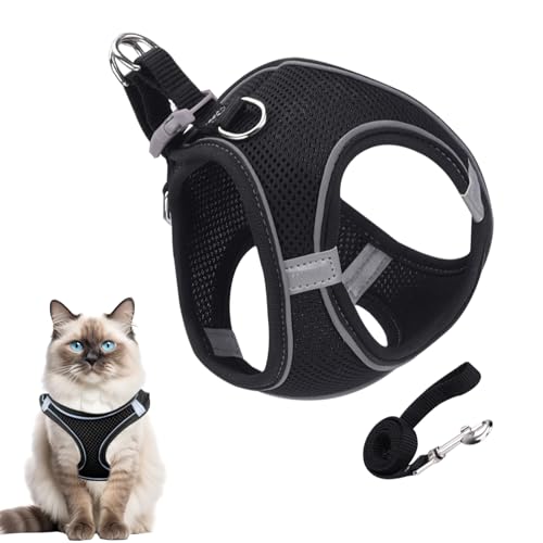 Uhngw Katzengeschirr, Katzengeschirr und Leine, Welpenweste, Halsband, Haustierbedarf für Sicherheitstraining, Reisen, Wandern, Rucksack, Outdoor-Abenteuer Uhngw Katzengeschirr, Katzengeschirr und Leine, Welpenweste, Halsband, Haustierbedarf für Sicherheitstraining, Reisen, Wandern, Rucksack, Outdoor-Abenteuer von Uhngw