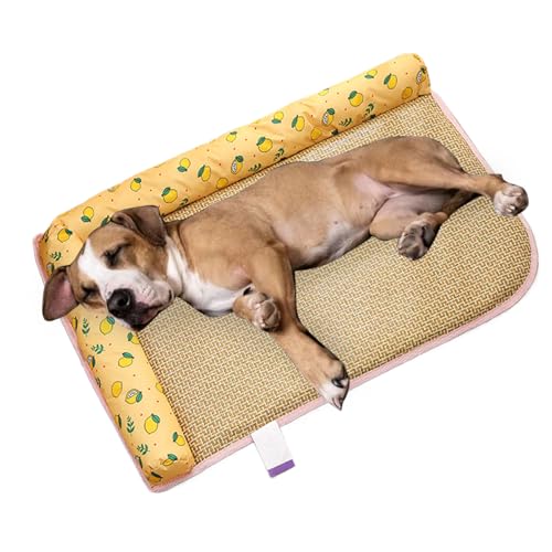 Uhngw Kühlmatte Für Hunde | Katzen Schlafkissen | Kühlkissen Bei Für Drinnen & Draußen, Atmungsaktive Schlafunterlage Für Welpen Und Katzen Uhngw Kühlmatte Für Hunde | Katzen Schlafkissen | Kühlkissen Bei Für Drinnen & Draußen, Atmungsaktive Schlafunterlage Für Welpen Und Katzen von Uhngw