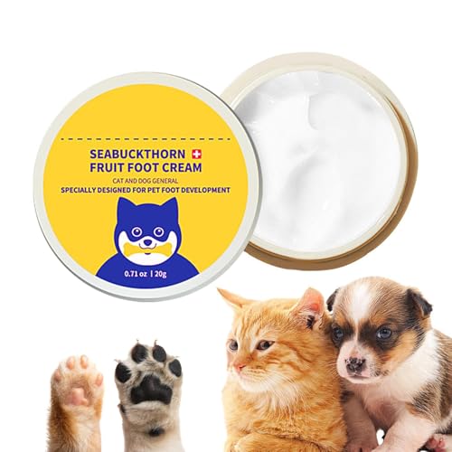 Uhngw Paw Balm Dogs Lick Safe, Pfotenbutter für Hunde, Pfotenweichmacher und Feuchtigkeitscreme, 30 ml, Nasen- und Pfotenbalsam, Pfoten-Balsam, Pfotenberuhiger, repariert und befeuchtet trockene Nasen von Uhngw