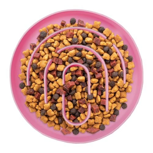 Uhngw Slow Feeder Katzennapf, Verlangsamt Die Futteraufnahme Bei Hunden Und Katzen, rutschfeste Silikon Schüssel Für Gesunde Ernährung Von Kleintieren Für Innen Und Außen Uhngw Slow Feeder Katzennapf, Verlangsamt Die Futteraufnahme Bei Hunden Und Katzen, rutschfeste Silikon Schüssel Für Gesunde Ernährung Von Kleintieren Für Innen Und Außen von Uhngw
