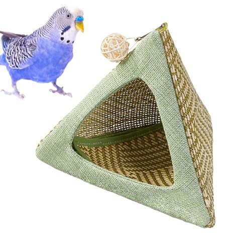 Uhngw Vogel Hängematte,Hängbarer Unterschlupf | Dekoratives Schlafversteck Für Liebesvögel, Atmungsaktives Kühlnest Für Nymphensittiche Aras Und Vögel Uhngw Vogel Hängematte,Hängbarer Unterschlupf | Dekoratives Schlafversteck Für Liebesvögel, Atmungsaktives Kühlnest Für Nymphensittiche Aras Und Vögel von Uhngw